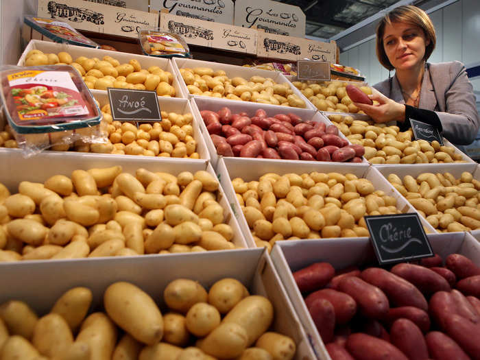 Potatoes can absorb and reflect Wi-Fi signals.