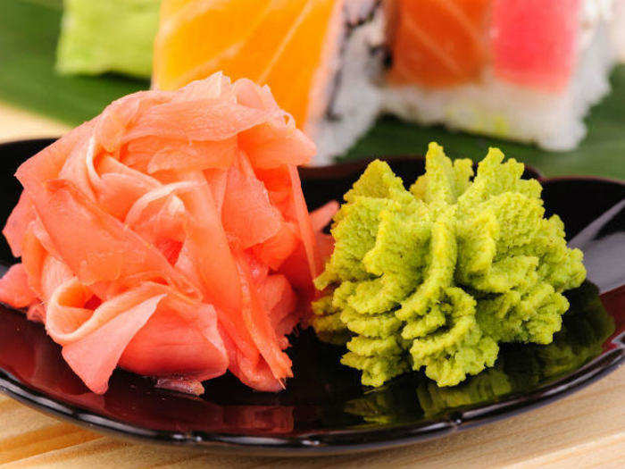 Most wasabi consumed is not real wasabi, but colored horseradish.