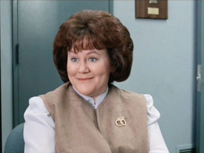 THEN: Edie McClurg made her film debut in the 1976 horror movie "Carrie," before playing the sweet assistant to the principal in "Ferris."