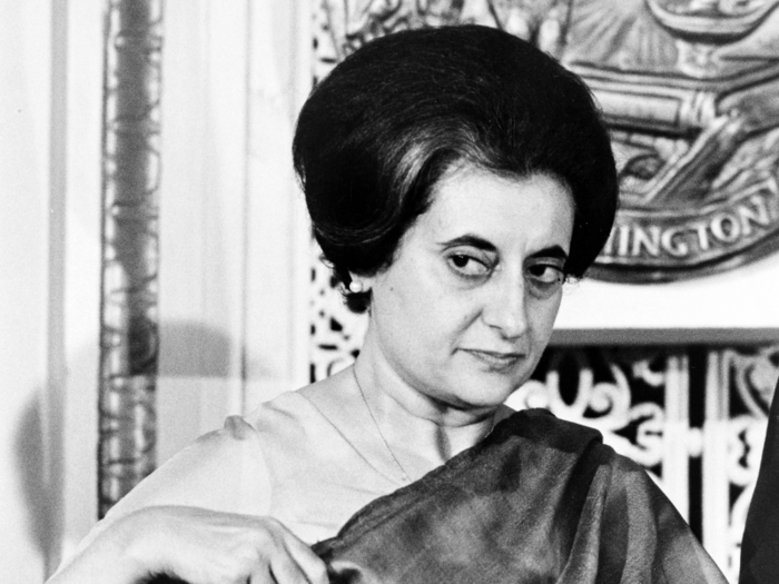 Indira Ghandi, Prime Minister of India, 1964