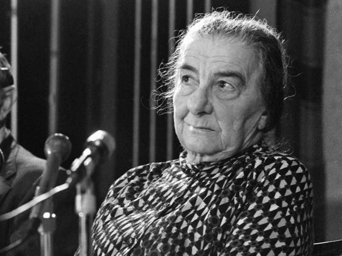 Golda Meir, Prime Minister of Israel, 1969