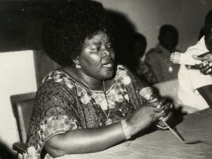 Elisabeth Domitien, Prime Minister of the Central African Republic, 1975