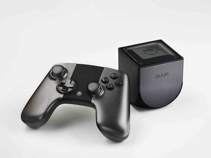 The Ouya, an Android-based video game system, raised $8,596,474 on Kickstarter, and then got a $15 million investment round from Kleiner Perkins. The Ouya turned out to be a commercial flop, and the company sold its software assets to Razer in July 2015.