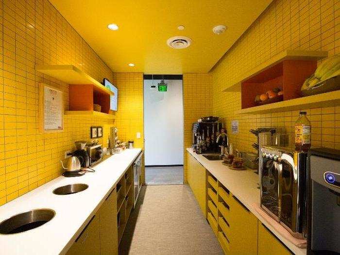 This kitchen would make me think of Coldplay every time I entered it.