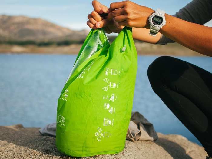 This tiny bag will do your laundry for you if you