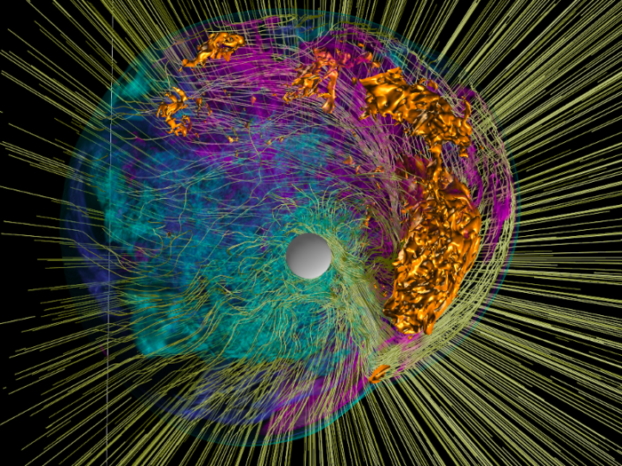 Gravitational waves will reveal the hidden, seething cores of supernovas. "Right now the only tools to explore what happens inside are computer models," Bartos said.