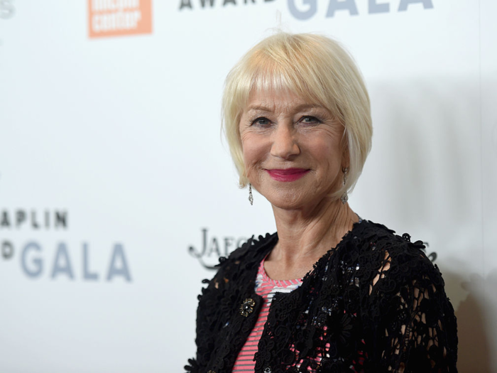 When not having children was (and still is) a taboo subject, Mirren doesn