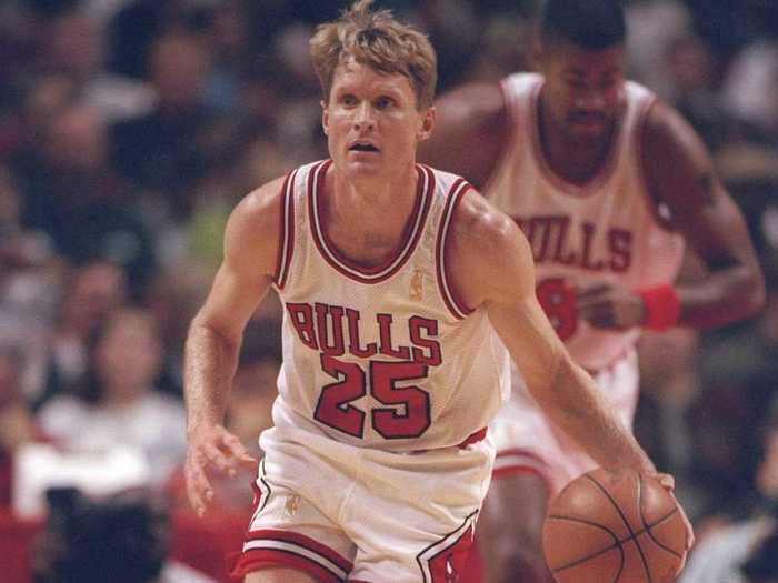 Steve Kerr was a backup point guard.