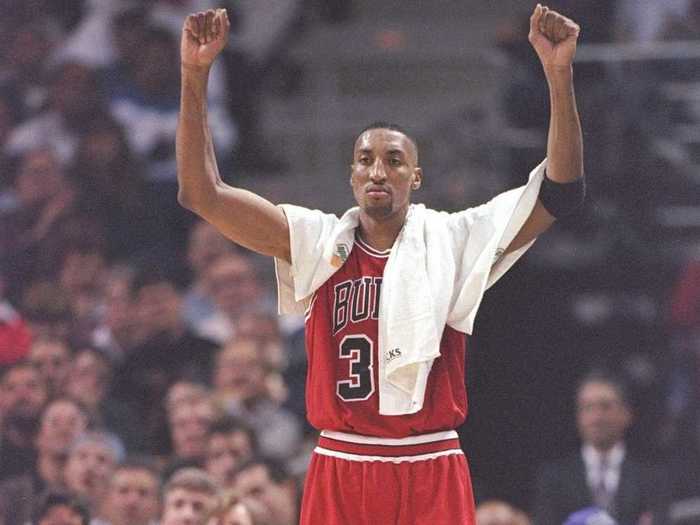 Scottie Pippen made first team All-NBA.