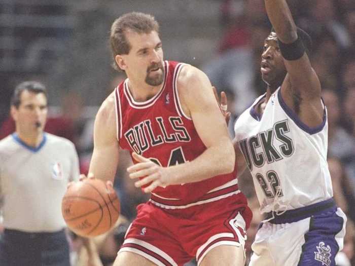 Bill Wennington was the backup center.