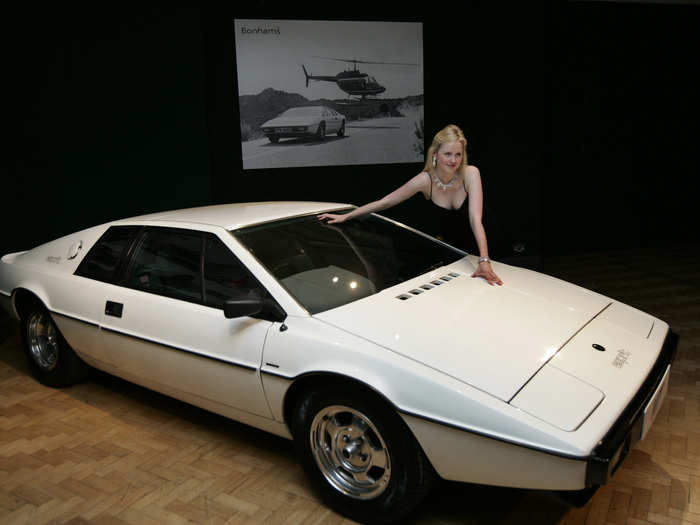 Three years ago, Musk bought the Lotus Esprit car from James Bond