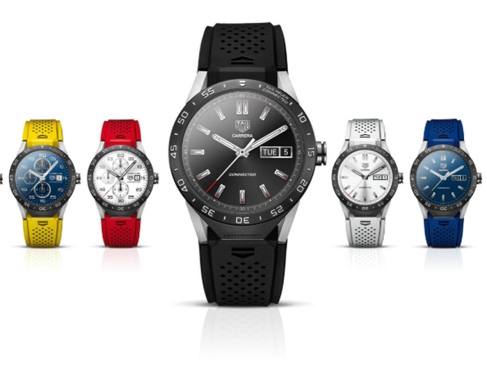 Tag Heuer sells this watch in seven distinct colors.