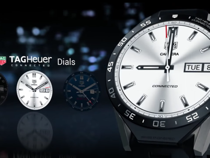 This dial looks like a classic Tag Heuer Carrera watch face.