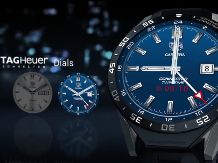 This dial feels more like Tag Heuer