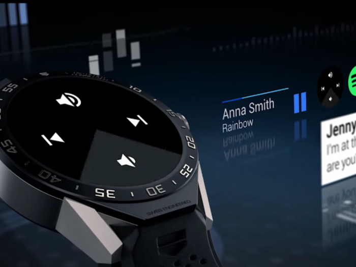 Speaking of audio, you can control your music volume and playback right from the Connected Watch.