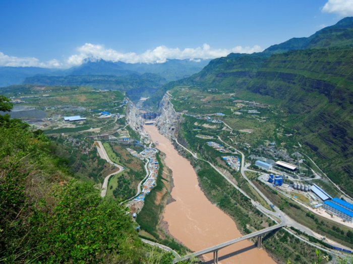 $6.76 BILLION: Xiluodu Dam is the fourth tallest dam in the world and currently the second-largest power source for all of China.