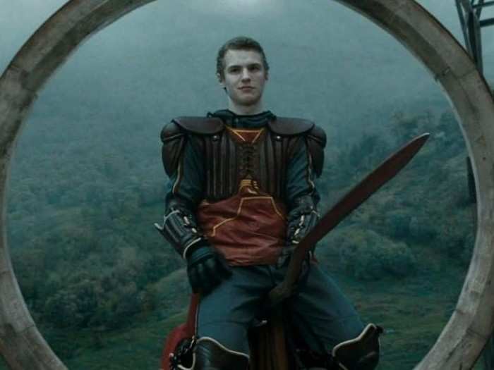 Freddie Stroma played the slightly obnoxious Cormac McLaggen, who annoyed Hermione during Professor Slughorn