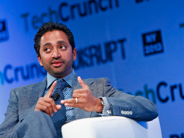 "What really matters is that we are in the midst of a technological renaissance that will be much farther reaching than any of us can predict if we invest correctly. Our generation has an opportunity, in our lifetime, to put a massive dent in human suffering and make trillions of dollars in return." — Chamath Palihapitiya, Social Capital