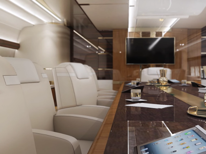 But you better be able to shell out if you want one — the jet costs $367 million without the fancy interior items.