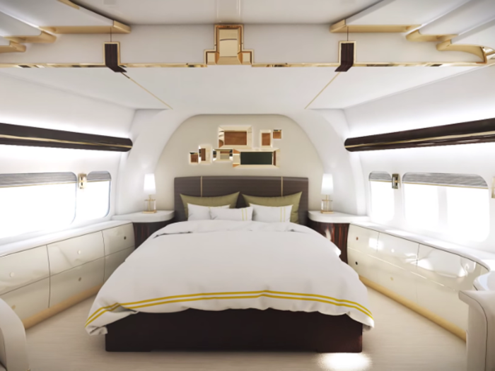 Imagine sleeping in this bed while you travel...