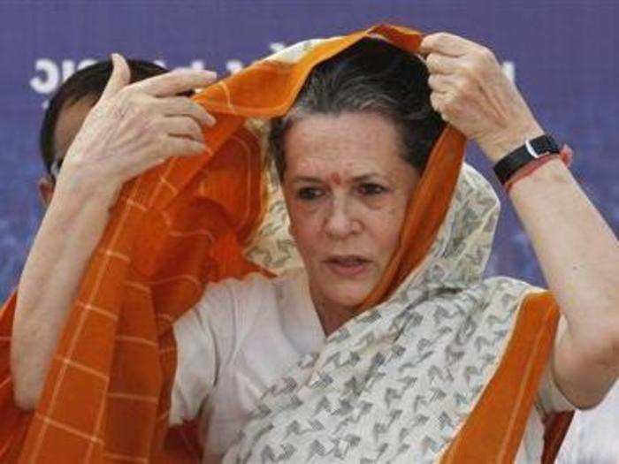 Congress party President Sonia Gandhi