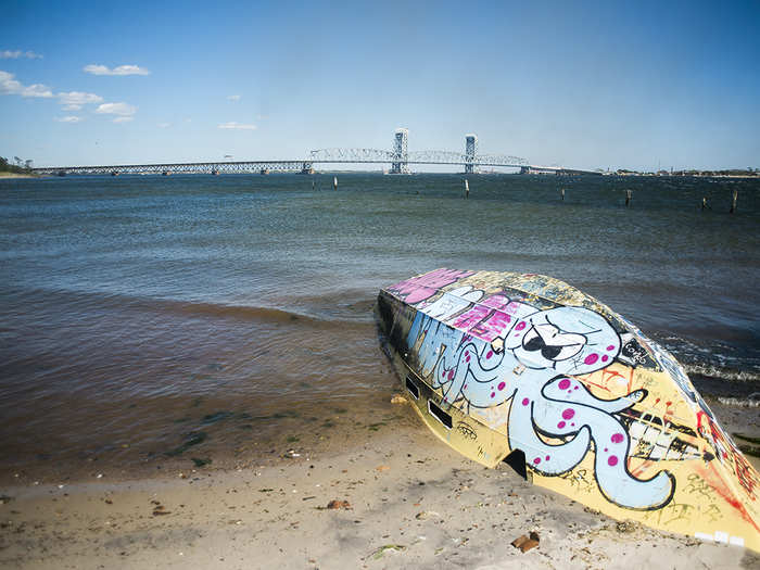 And the whole place is easily visible from the Rockaways, the strip of land that houses a dense Brooklyn neighborhood and some of New York