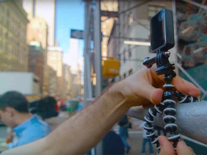 The camera can be attached to humans — and pets! — on a chain, or mounted to other surfaces with a clip or magnet.