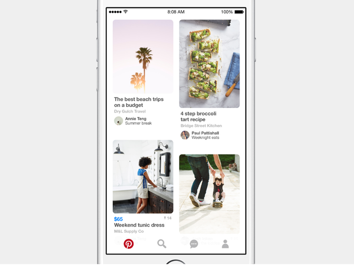 This spring, Pinterest completely revamped its app with a cleaner, more modern look.