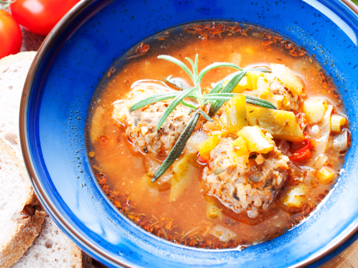 Mexico: Albóndigas Soup