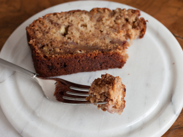 Use overripe bananas to make banana bread.