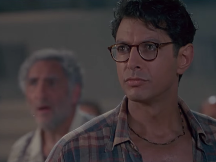 THEN: Jeff Goldblum played computer wiz David Levinson.