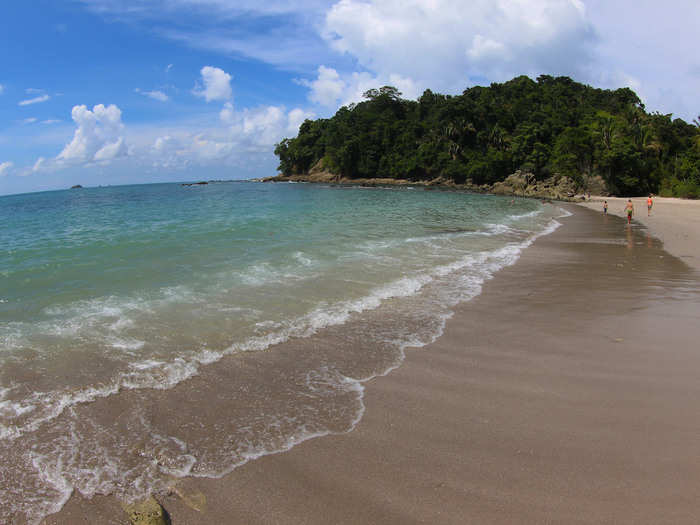 Costa Rica, 1% — This Central American country has some stunning beaches, like Playa Manuel Antonio. Part of a national park bursting with nature, this scenic bay is popular but still gives visitors a sense of peace and quiet.