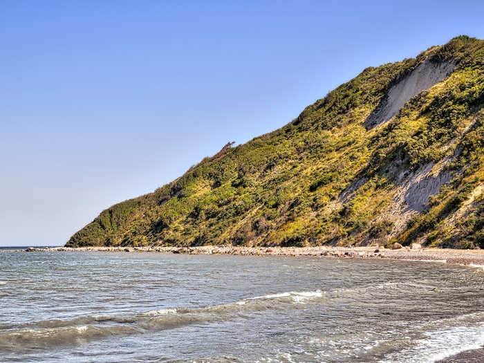 Germany, 1% — Though it may not be an obvious choice, Germany does have some beautiful beaches. On the German island of Hiddensee, which doesn