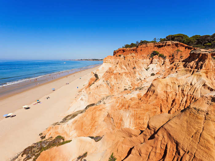 Portugal, 4% — Holidaymakers have chosen the beaches of Portugal for their summer holiday. Algarve