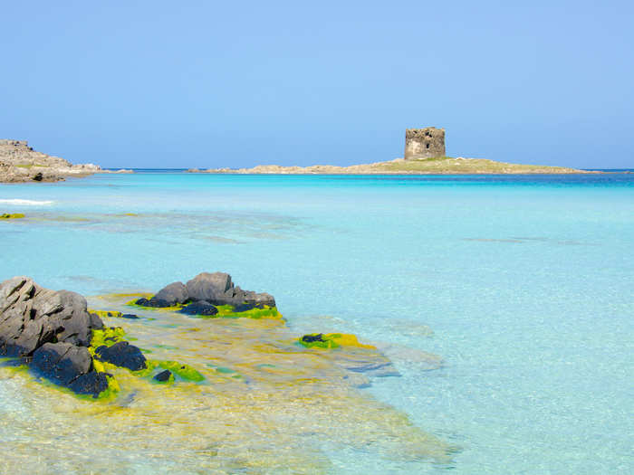 Italy, 6% — Italian beaches are known for their beauty. La Pelosa Beach in Sardinia is one of the country