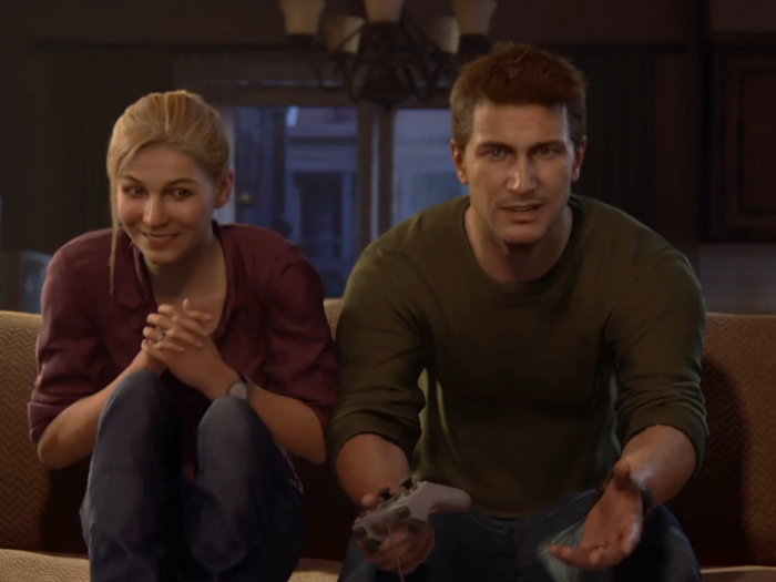 That unexpectedly touching scene in "Uncharted 4"