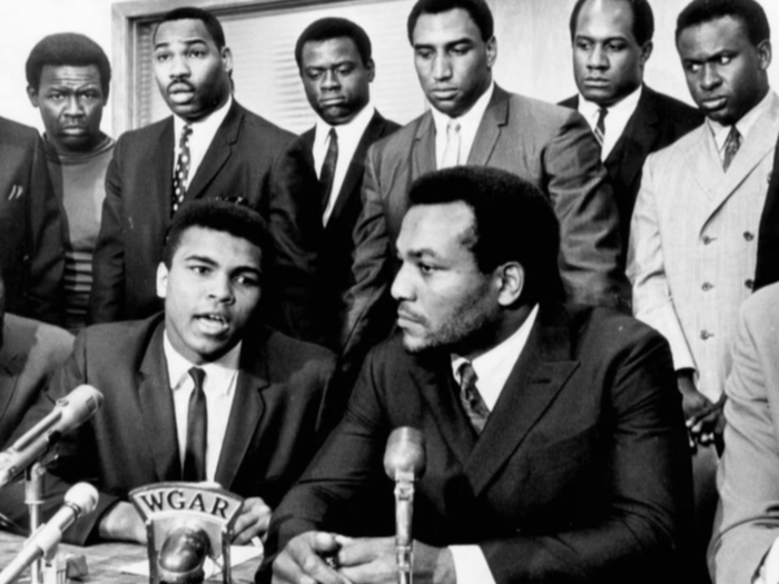 The Civil Rights Movement was also in full swing. Greats like Bill Russell, Muhammad Ali, Jim Brown, and Kareem Abdul-Jabbar voiced their displeasure.