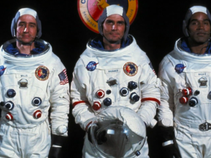 Simpson tried to get into movies, too. His big first role, "Capricorn One," wasn