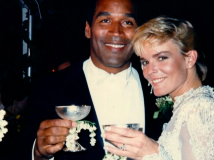 Simpson married Nicole in 1985.