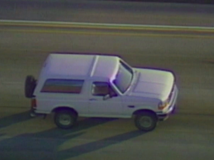 Instead, Simpson was found on the freeway being driven in his friend Al Cowlings