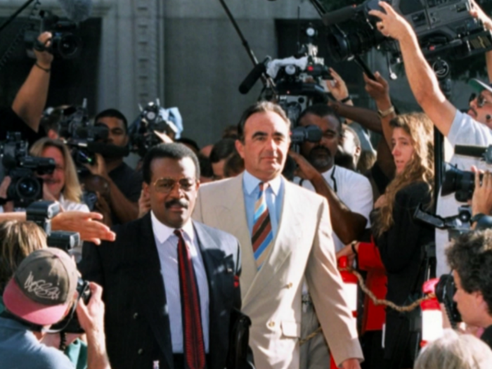 Simpson also hired Johnnie Cochran for his defense team in the lead-up to the "trial of the century."