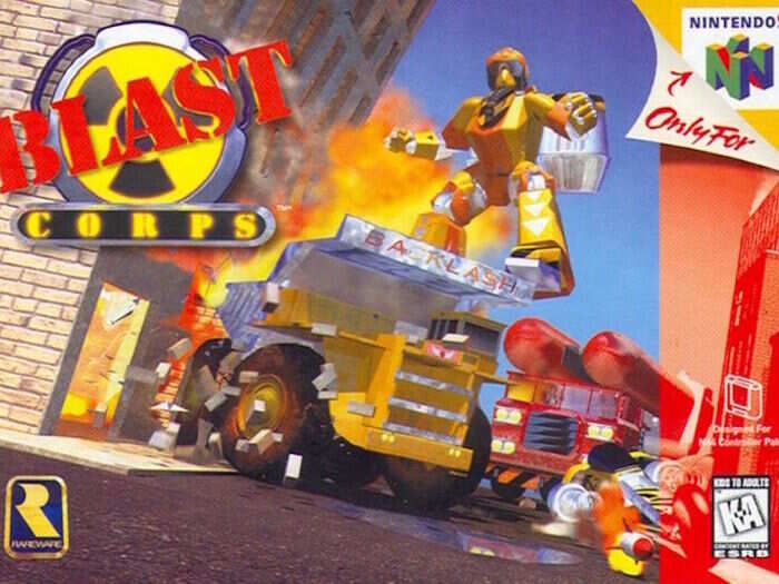 19. "Blast Corps"