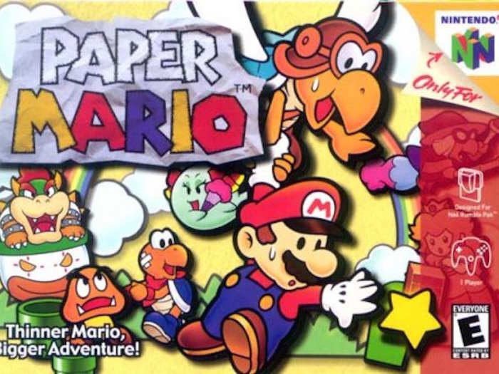 11. "Paper Mario"