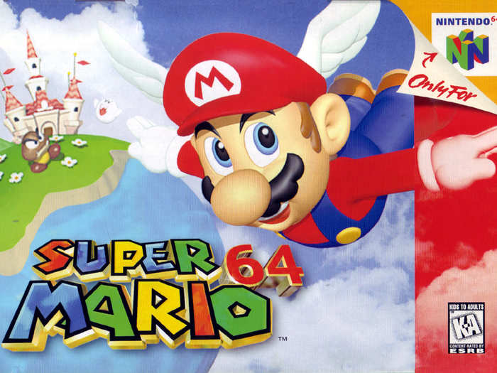 2. "Super Mario 64"