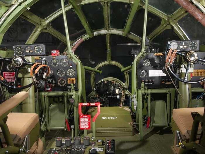 First flown in 1942, the New England Air Museum houses a Boeing B-29A heavy bomber.