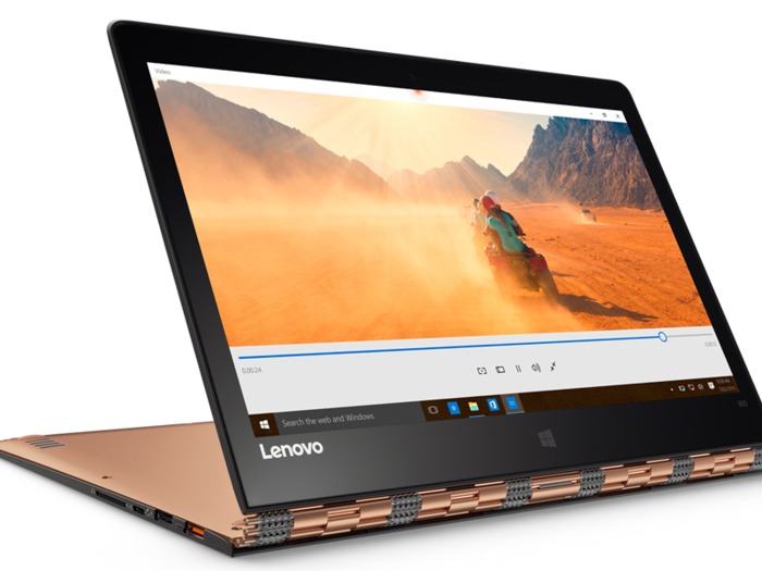 4 (tied). Lenovo Yoga 900s - 0.5 inches