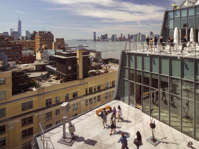 Take in Hudson River views from the deck of the new Whitney Museum. Once you