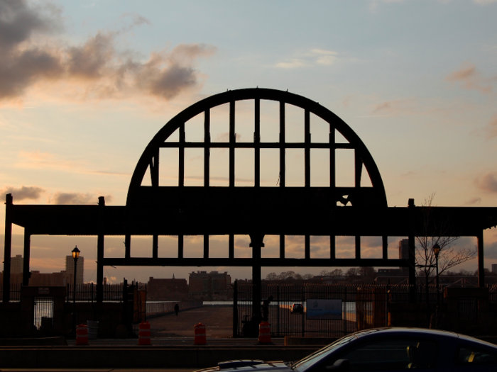 Remember history at Pier 54, where the survivors of the Titanic arrived in New York. Left mostly untouched, the old dock is a somber look back in time.