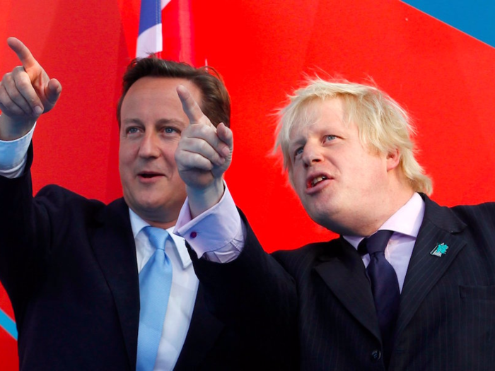 After rumors circulated in October 2015 that David Cameron would step down early, Boris