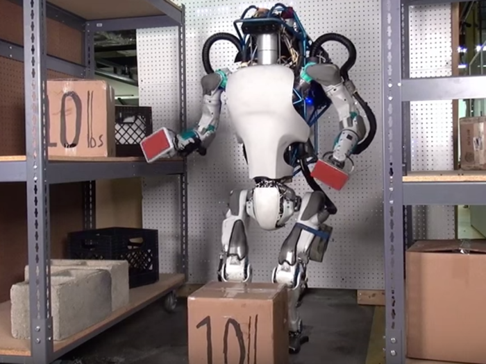 One of the more recent additions to the Boston Dynamics line-up is Atlas, the humanoid robot.